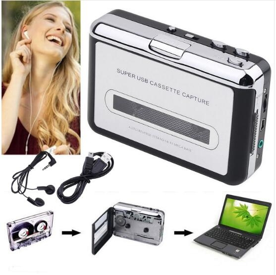 Cassette Player-Cassette Tape to MP3 CD Converter