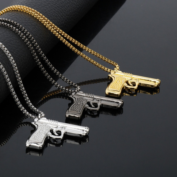 Supreme 2024 gun necklace