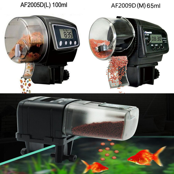 Various Pets Products Aquarium Automatic Fish Dispenser Electronic ...