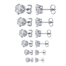 Steel, Cubic Zirconia, DIAMOND, Jewelry