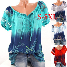 blouse, Summer, Plus Size, Lace