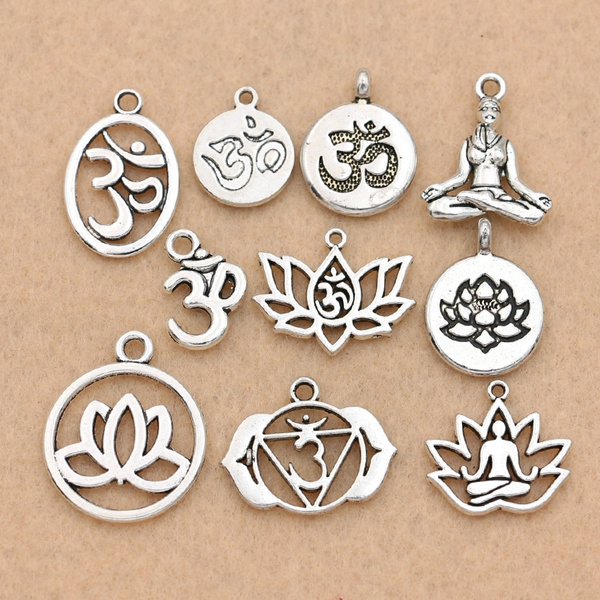 Yoga charms 2025 for bracelets