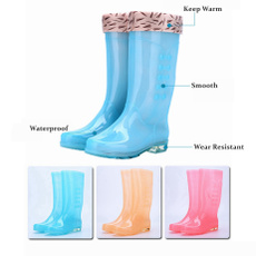 Knee High, rainboot, Womens Shoes, rainyday
