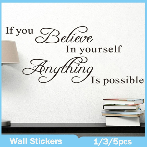 If You Believe in Yourself Anything Is Possible Inspirational Quotes ...