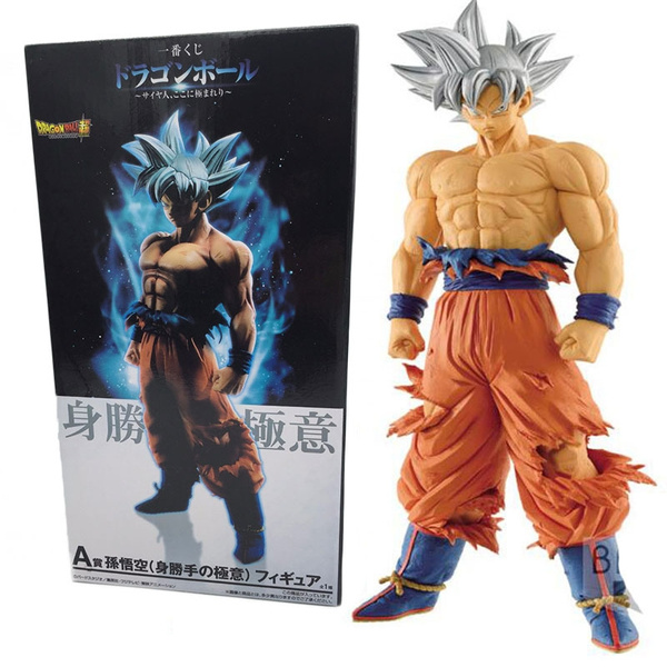 Bandai Dragon Ball Figures Grandista GROS Silver Hair Goku Figurine Figures  Collections Model Dolls Toys For Aldult