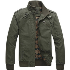 Jacket, Outdoor, Outerwear, Army