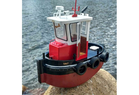 Mini cheap tugboat rc