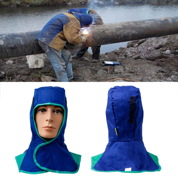 Flame Retardant Safey Helmet Welding Neck Protective Hood Head Cover