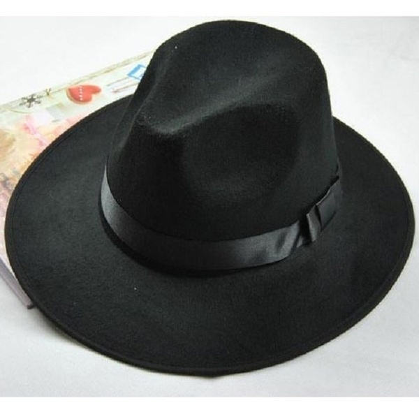 Unisex Men Women Vintage Fedora Style 