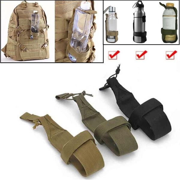 water bottle holder backpack strap