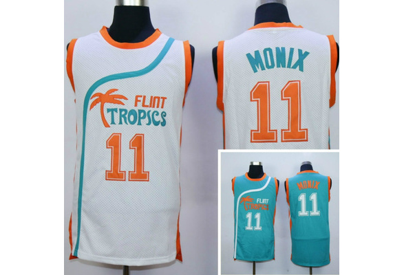 Ed Monix #11 Flint Tropics – Teal Jersey