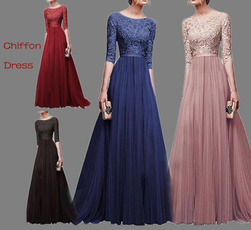 gowns, appointment, 蕾絲, chiffon