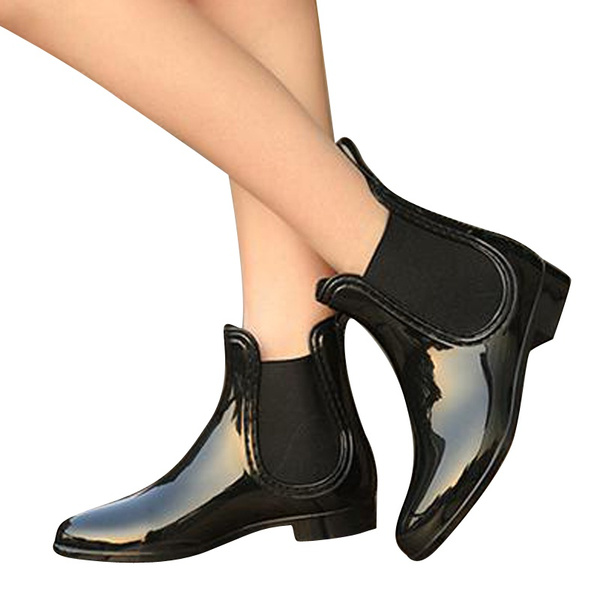 pointed toe rain boots womens