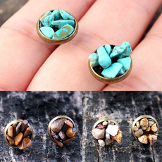 Turquoise, Jewelry, vintage earrings, Stud Earring