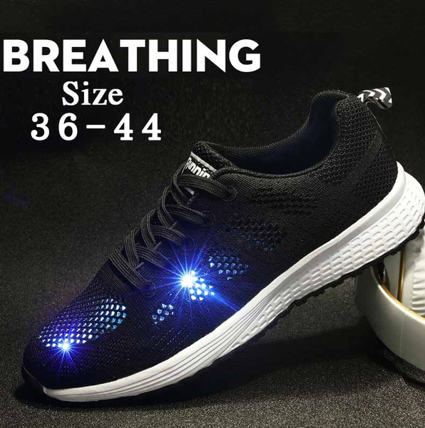 Breathable Sneakers Women Athletic Sports Entertainment Running Shoes Outdoor 