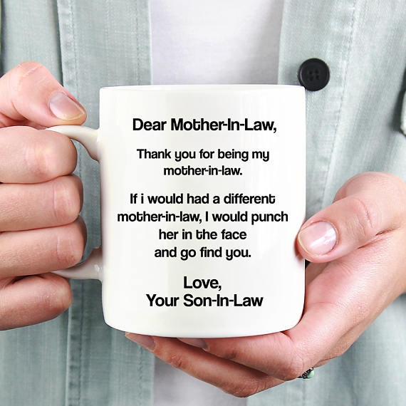 Mother In Law Mug, Mother of The Bride Gift, Mother In Law Wedding Gift for  Mom