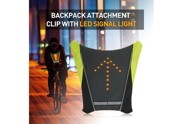 led cycling backpack