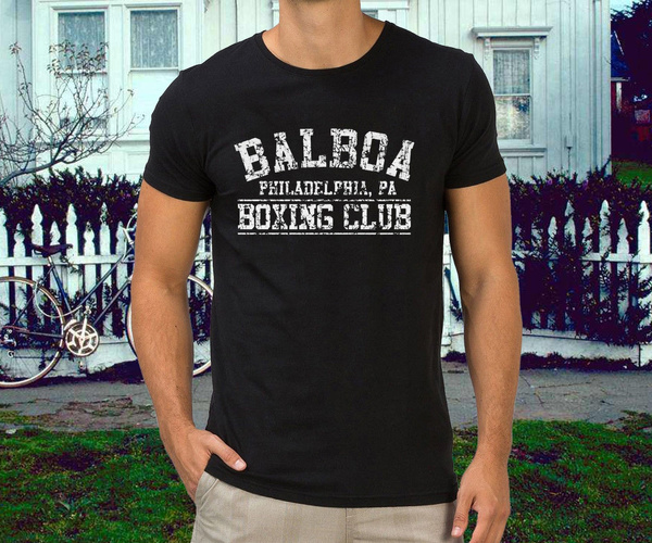 Balboa Boxing Club t-shirt-noir stallone culte rambo rocky 