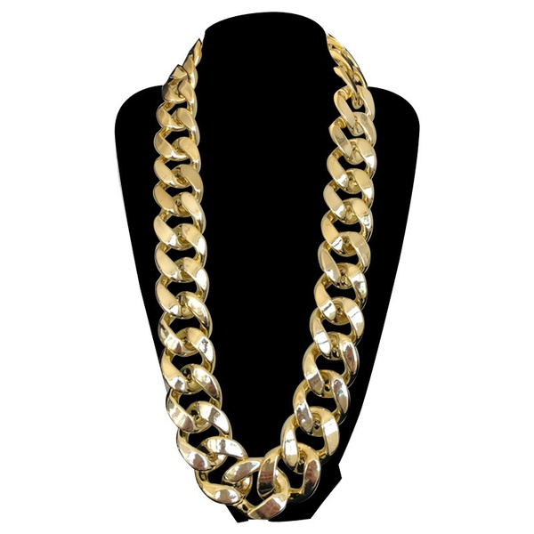 Big Chunky Hip Hop Gold Chain Necklace 