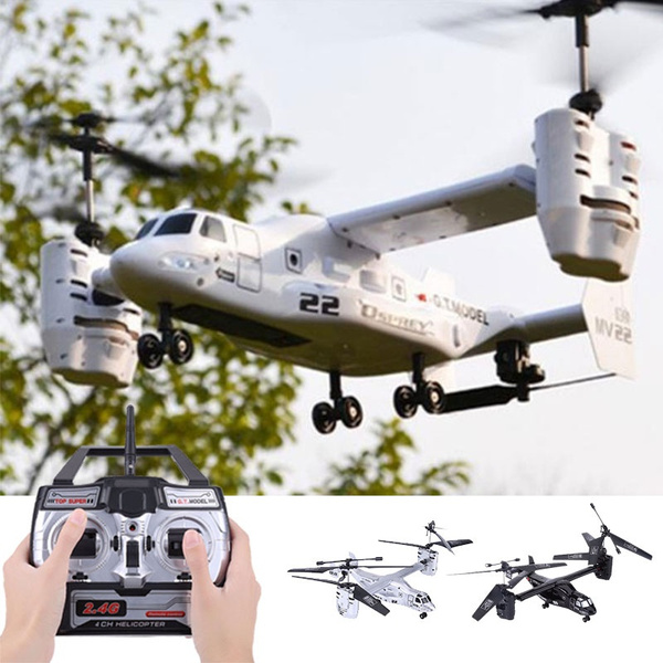 large outdoor military rc helicopter