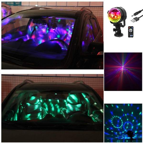 disco light car