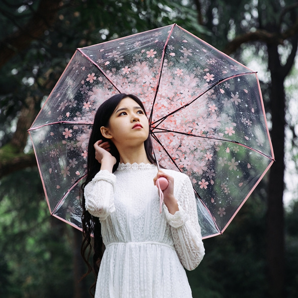 Small 2024 pink umbrella