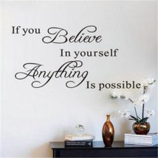 PVC wall stickers, Decor, art, Quotes