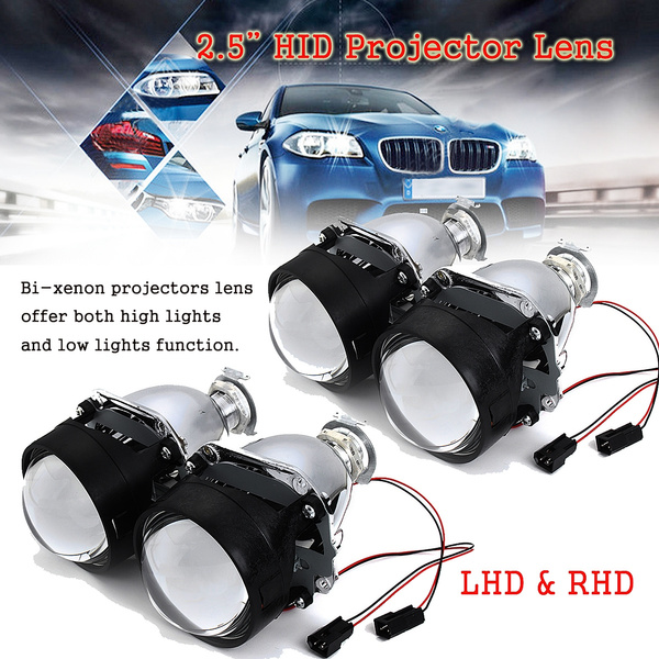 2x LHD / RHD 2.5'' HID Bi-Xenon 