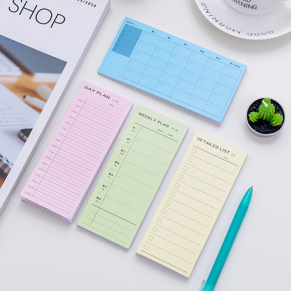 Sticky Note Week Day, Week, Moon-watch Sticky Portable Paste Paper Sticky Notes ...