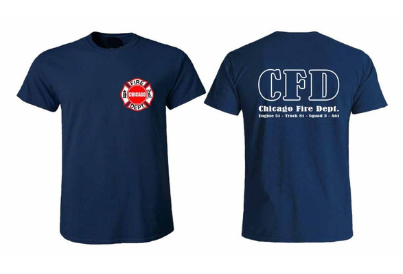 Chicago Fire Merchandise Chicago Fire Department T Shirt