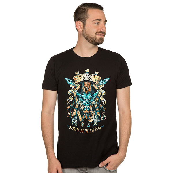 JINX World of Warcraft Men's Vol'Jin Memorial Premium Cotton T-Shirt