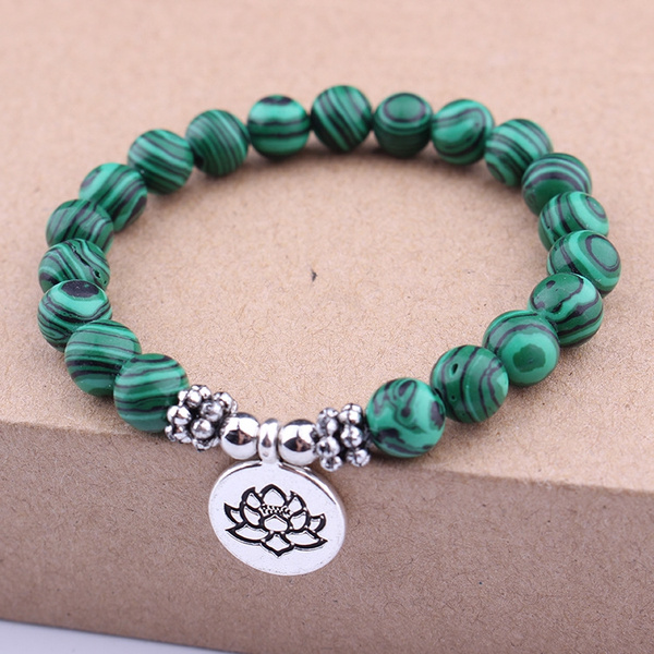 Lotus Flower Bracelet, Yoga Bracelets, Lotus Jewelry, Wish Bracelet