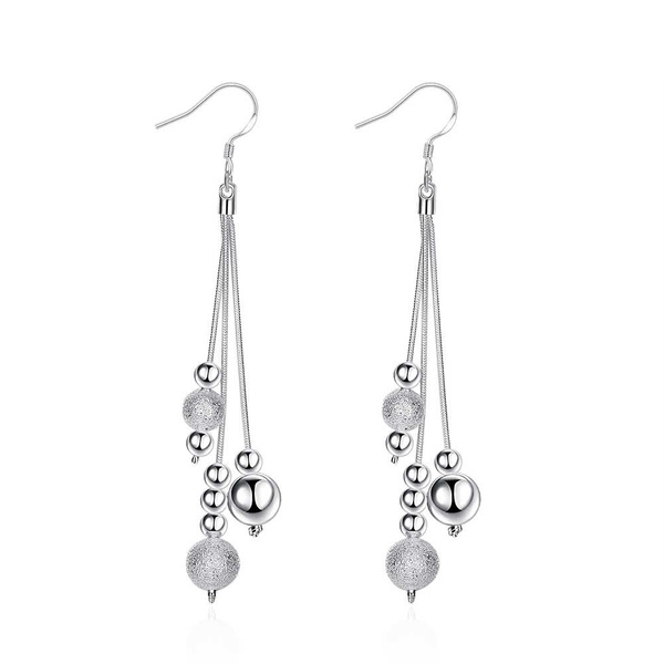 19 New Fashion Jewelry Earrings Sha Zhu Tassel Earrings Female Aretes Largos Fashion Earrings For Women 19 Statement Dangling Earrings 925 Sterling Silver O U A N E U O A O A I O U Wish