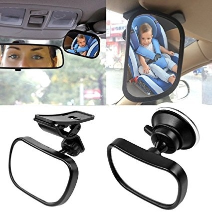Baby/Kid Seat Car Safety Mirror Wide View Rear Seat Mirror Adjustable  Monitor