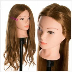 Head, femalemannequin, hightemperaturefiberhair, mannequinfemalehead