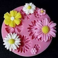 Flowers, candypastrymould, cuttingmold, Food