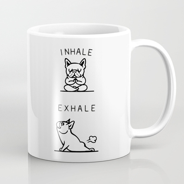 bulldog coffee mug