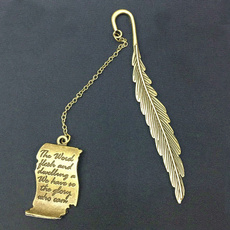 Pendant, metalbookmark, Love, Hollow-out
