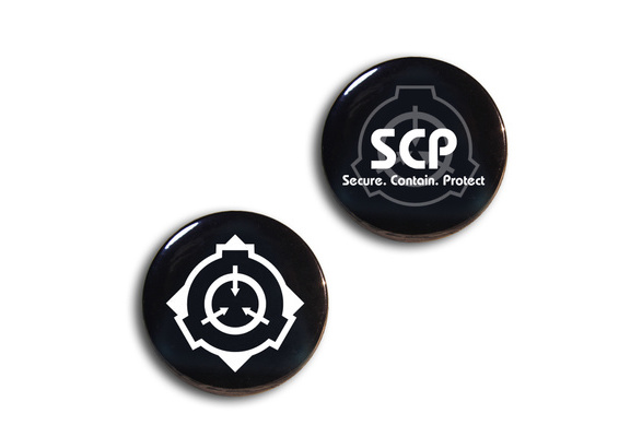 Copy of SCP Foundation Logo (W) | Pin