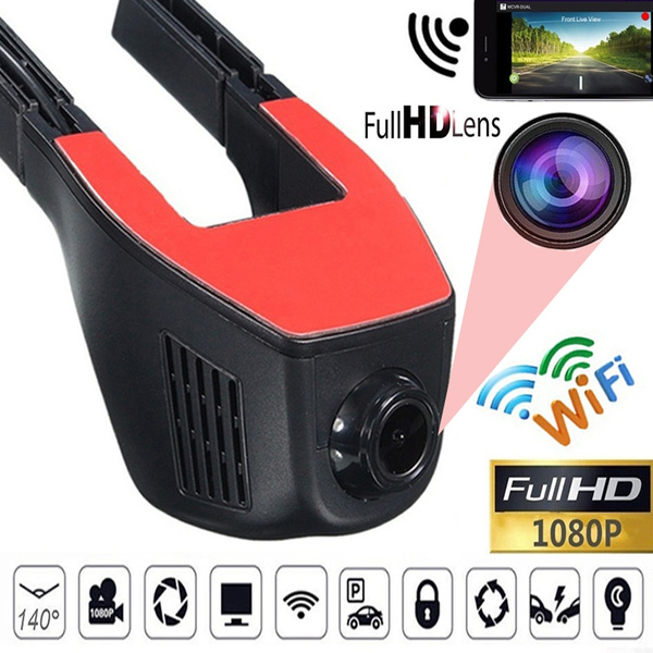 GPS Kamera HD Auto DVR Dash Cam Videorecorder G-Sensor 1080P WiFi Parkmodus 