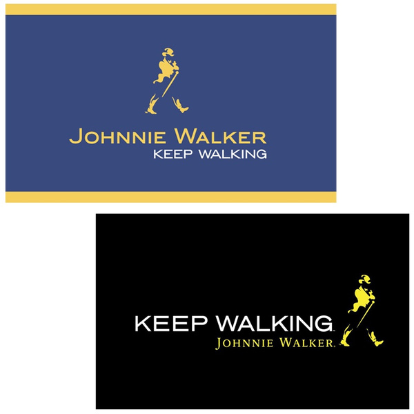 90x150cm Alcohol Logo Whisky Keep Walking Johnnie Walker Polyester Flag Bar Home Decor Wine Lover Gifts Geek