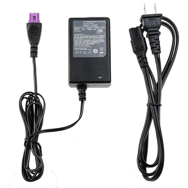 Prescribe Therapy Thursday Printer AC Adapter Charger Power Cable (22V 455mA with Power Cord) Power  Supply Cord for HP Printer 0957-2403, 0957-2385 Deskjet 1010 1012 1510 1512  1513 1514 1515 1516 1518 2540 2542 2545 2546 2543 2544 2549 Officejet 2620  2621 2622 2624 2645 2646 | Wish