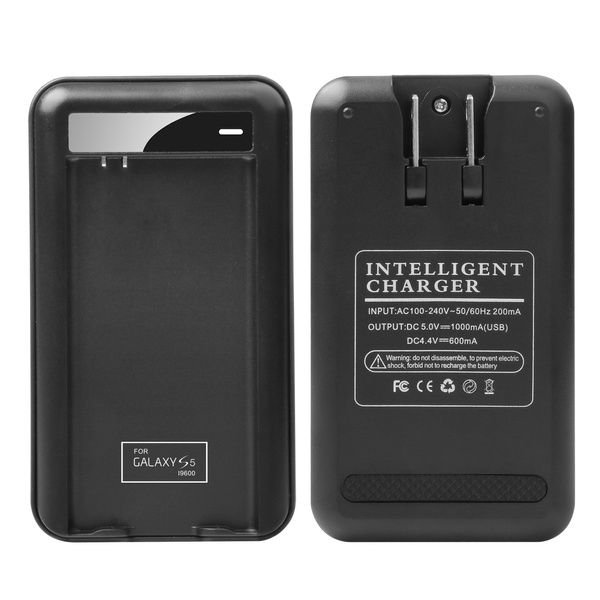 Battery is Not Included 1 C Lrker Samsung Galaxy S5 Specialized Battery Charger Intelligent Portable USB Travel Charger for Samsung Galaxy S5 & S5 Active Spare Battery EB-BG900BBC