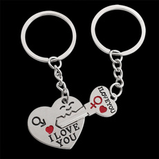 Heart, Key Chain, lover gifts, couplekeychain