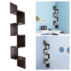 Wall Mount, Office, Wooden, Shelf