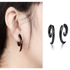 punk earring, Earring Findings, fakecheaterearplug, earplug