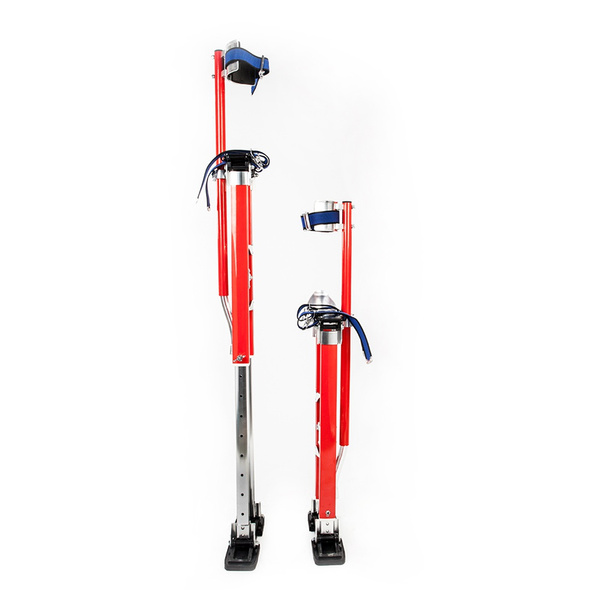 Red/black 24-40 Inch Drywall Stilts Aluminum Tool Stilt For Painting ...