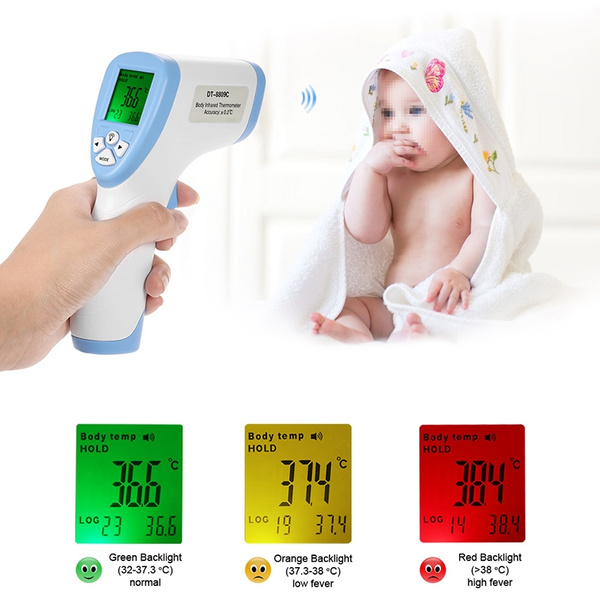 2017 Muti-fuction Baby/Adult Digital Termomete Infrared Forehead Body 