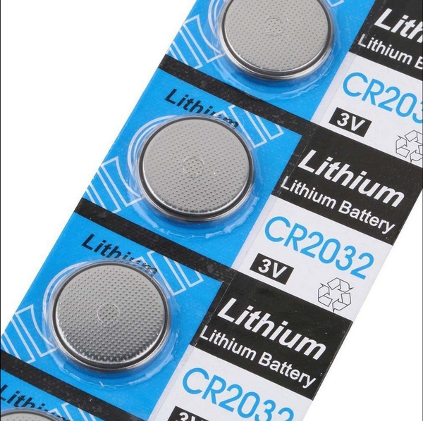 5PCS Lots CR2032 3V Button Cell Coin Battery for Watch Toys Remote gift New Wish
