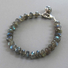 Sterling, Beaded Bracelets, tanzaniteweloopalbracelet, Jewelry